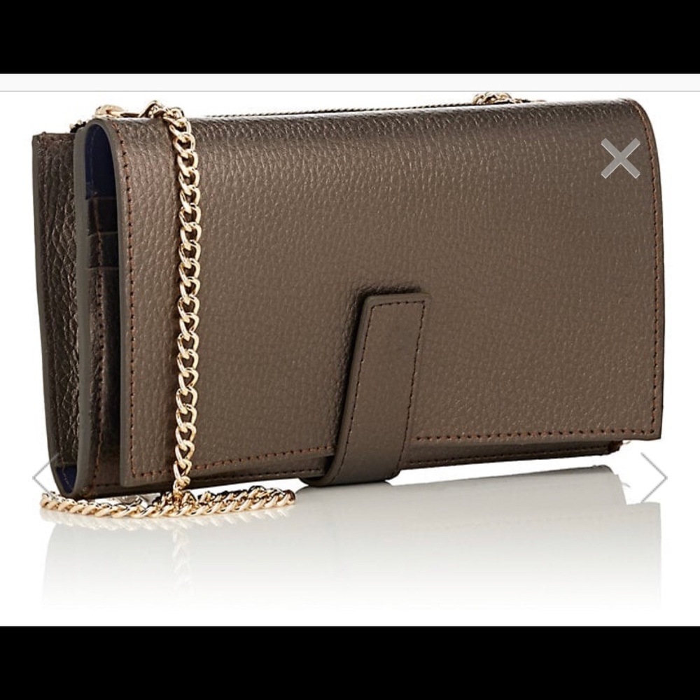 - Barneys New York Wallet on a Chain NWT Leather
